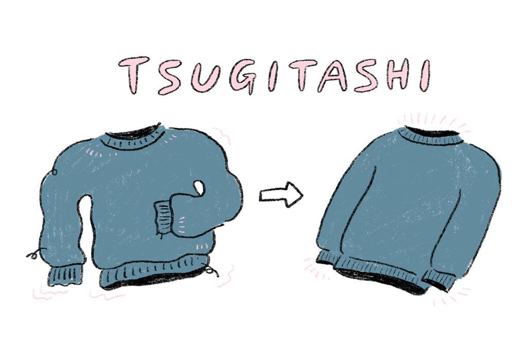 ヨレにくく長く使えるリブに交換。修理サービス「TSUGITASHI」第一弾、リブ交換サービス開始のお知らせ。