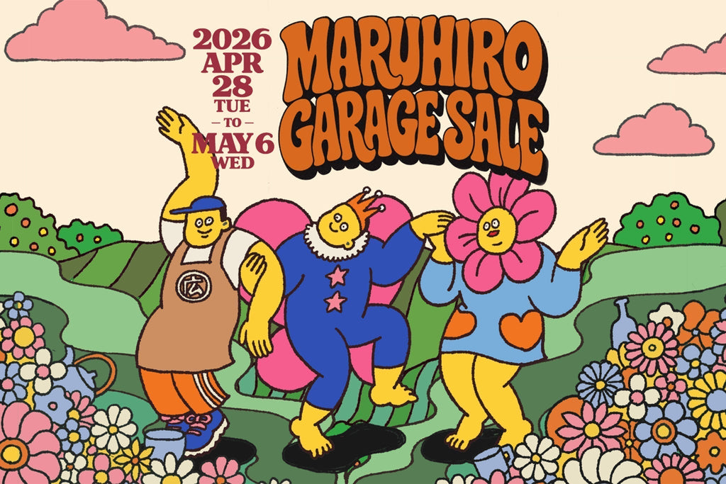 4/30(thu) - 5/3(sun) 長崎「マルヒロガレージセール」出店のお知らせ