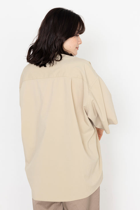 半袖ライトウェイトビッグシャツ