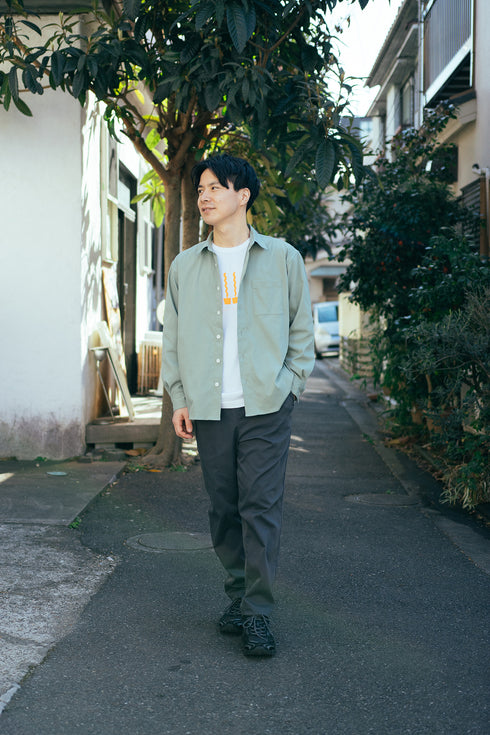 アーバンボックスシャツ