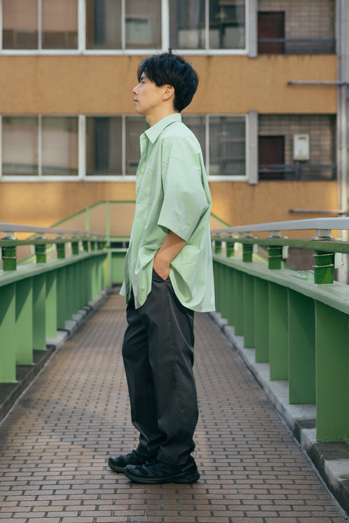 【先行予約商品】半袖ライトウェイトビッグシャツ【返品不可】