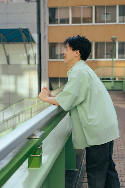 【先行予約商品】半袖ライトウェイトビッグシャツ【返品不可】