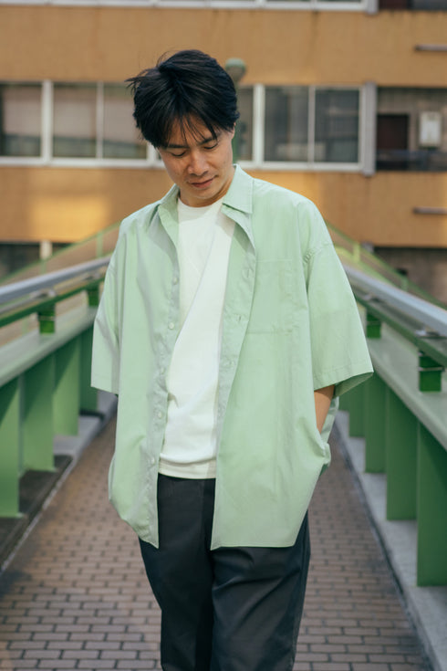 【先行予約商品】半袖ライトウェイトビッグシャツ【返品不可】