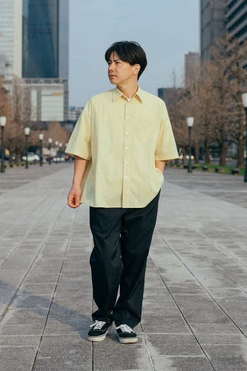 【先行予約商品】半袖ライトウェイトビッグシャツ【返品不可】