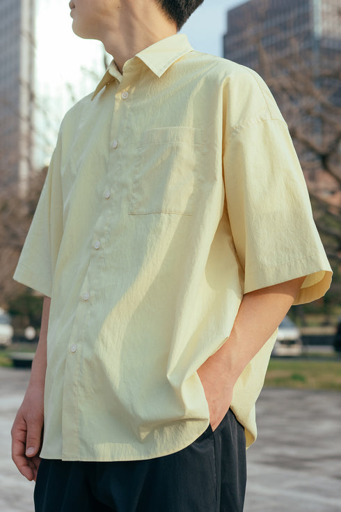 【先行予約商品】半袖ライトウェイトビッグシャツ【返品不可】