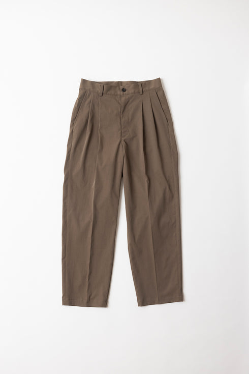 【ARATAME-1307】Brown / アーバン2タックパンツ Sサイズ【返品/交換不可】