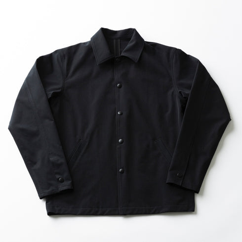 【ARATAME-1288】Black / コーチチノジャケット Mサイズ【返品/交換不可】