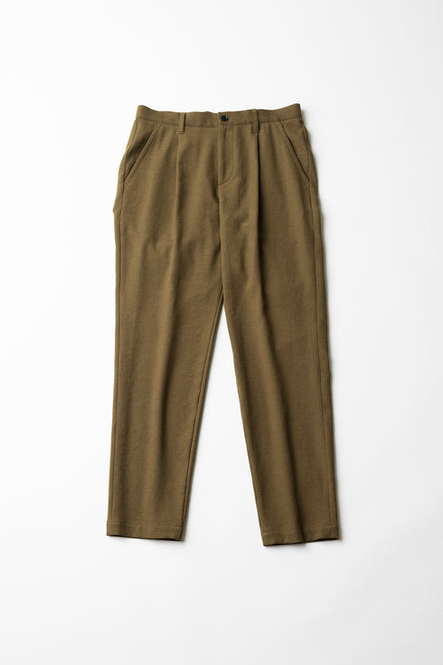 【ARATAME-1183】Olive / チョマコンテーパードパンツ Mサイズ【返品/交換不可】