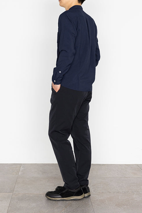 バンドカラーシャツ