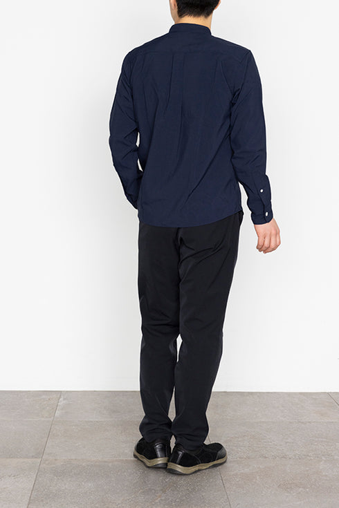 バンドカラーシャツ