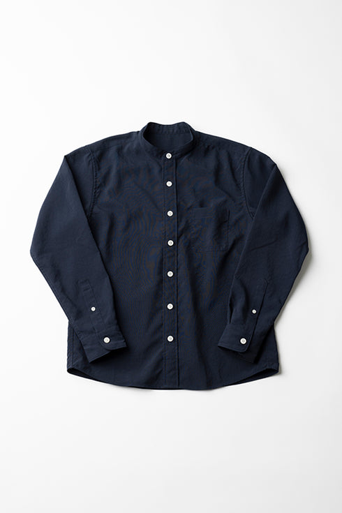 バンドカラーシャツ