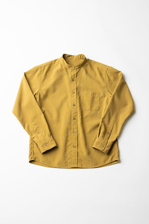 バンドカラーシャツ