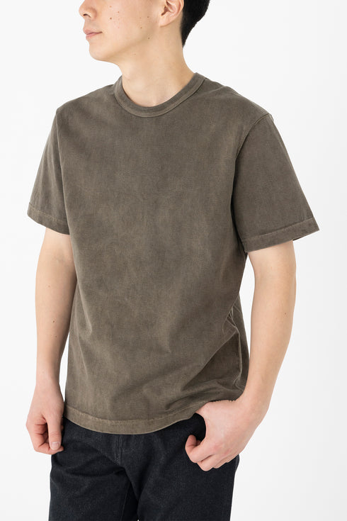 ムラ染めクルーネックTシャツ / メンズ