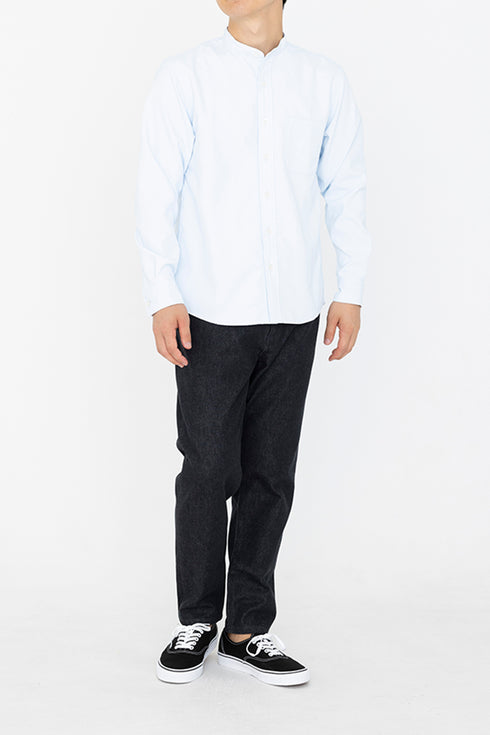 バンドカラーシャツ