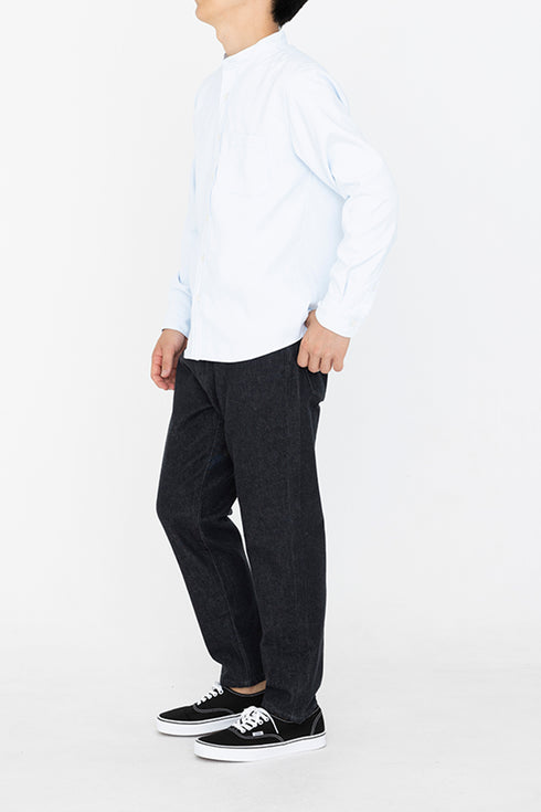 バンドカラーシャツ