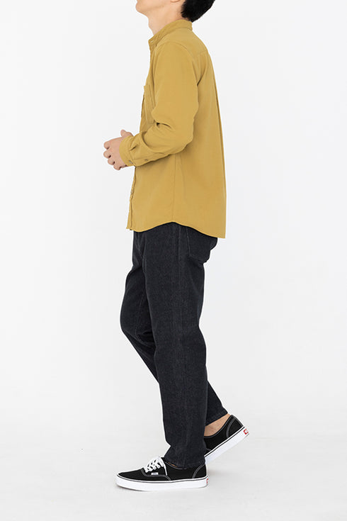 バンドカラーシャツ