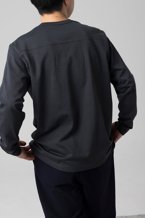 長袖ヨークTシャツ