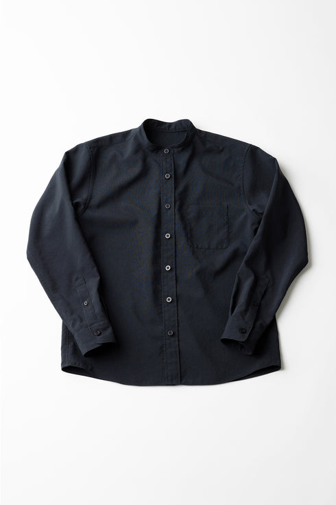 バンドカラーシャツ