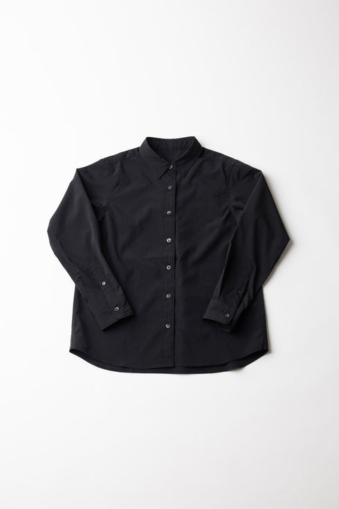 【ARATAME-1336】Navy / レギュラーカラーシャツ / ウィメンズ Mサイズ【返品/交換不可】