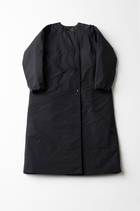 【ARATAME-1240】Black / ユーティリティロングコート Mサイズ【返品/交換不可】