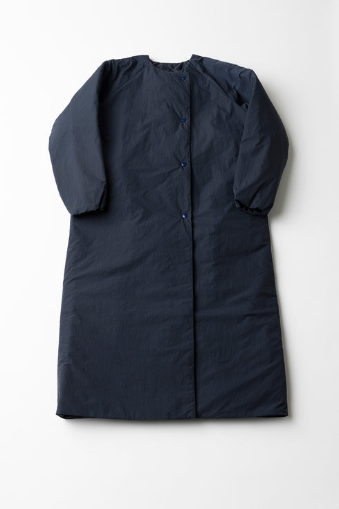 【ARATAME-1242】Navy / ユーティリティロングコート Sサイズ【返品/交換不可】