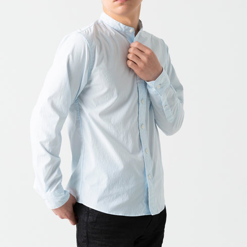 【フリマ商品】バンドカラーシャツ 019【返品不可】