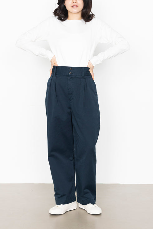コットンワイドパンツ / ウィメンズ