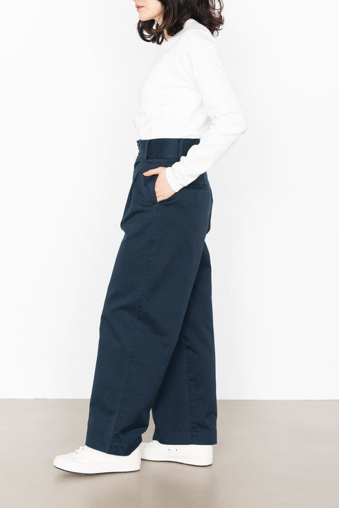 コットンワイドパンツ / ウィメンズ