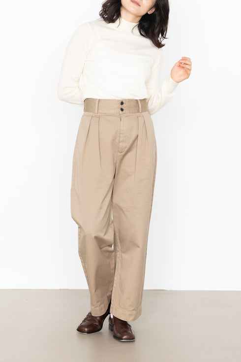 コットンワイドパンツ / ウィメンズ