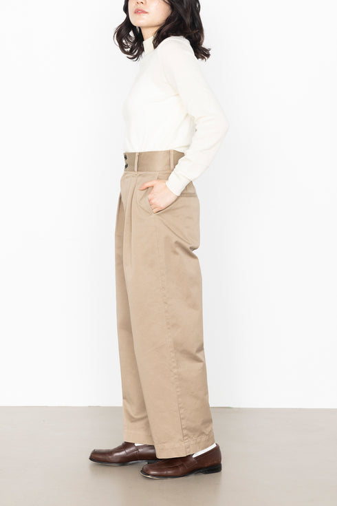 コットンワイドパンツ / ウィメンズ