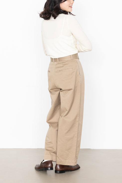 コットンワイドパンツ / ウィメンズ