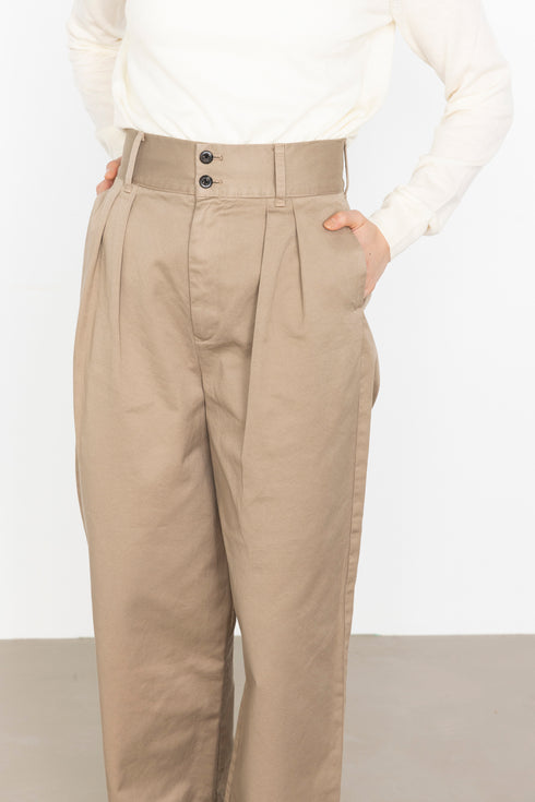 コットンワイドパンツ / ウィメンズ