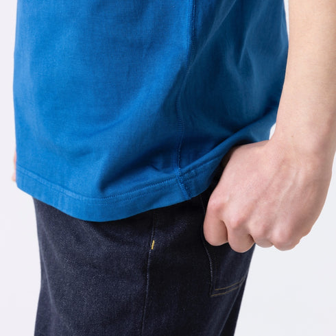 【フリマ商品】藍染ポケットTシャツ【返品不可】