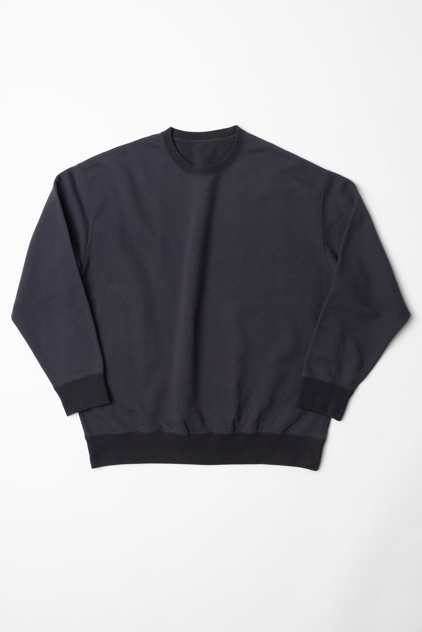 10YC ビッグスウェットシャツ L ブラック ライトヘビービッグスウェットシャツ – 10YC